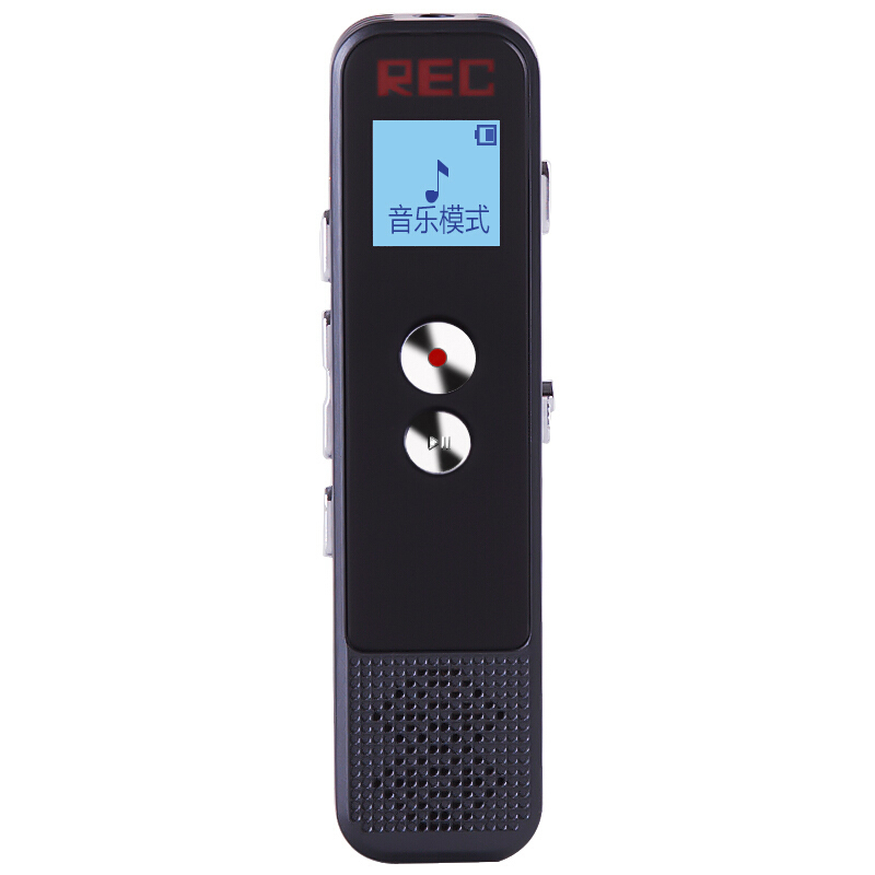 山水sansui录音笔h611采访学习会议微型取证高清降噪棒棒型插卡录音