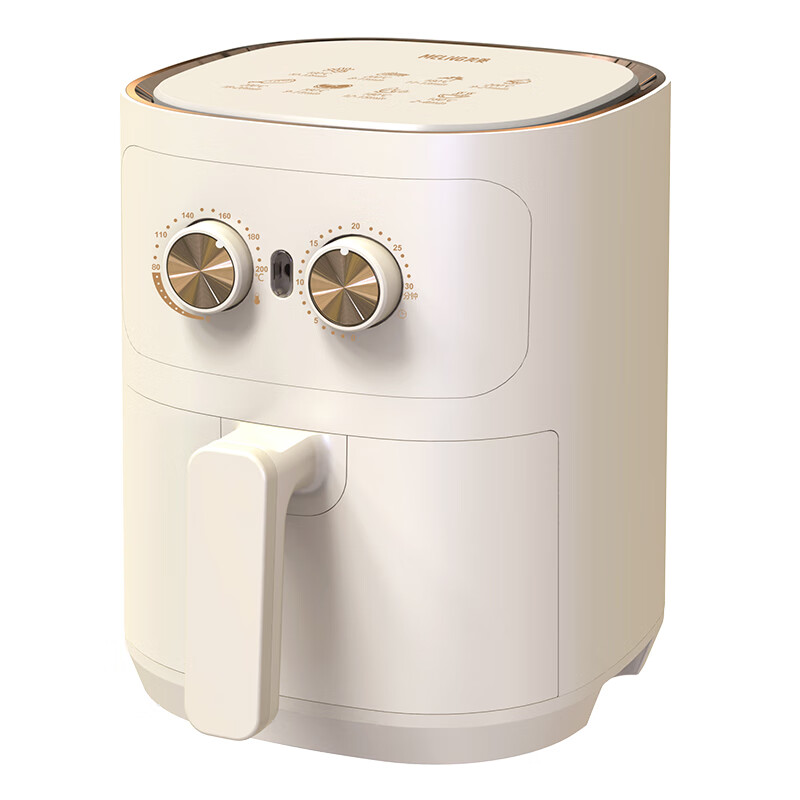 苏宁 美菱(MeiLing)家用空气炸锅 4.2L MZG-3505 米白色高清大图