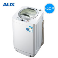 奥克斯(AUX)4.2/4.5/5公斤全自动波轮洗衣机小型家用大容量租房宿舍迷你洗脱一体 [5公斤][十大程序]