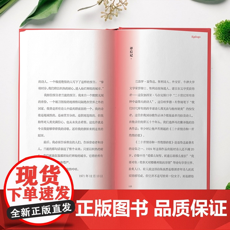 二十首情诗和一首绝望的歌高清大图