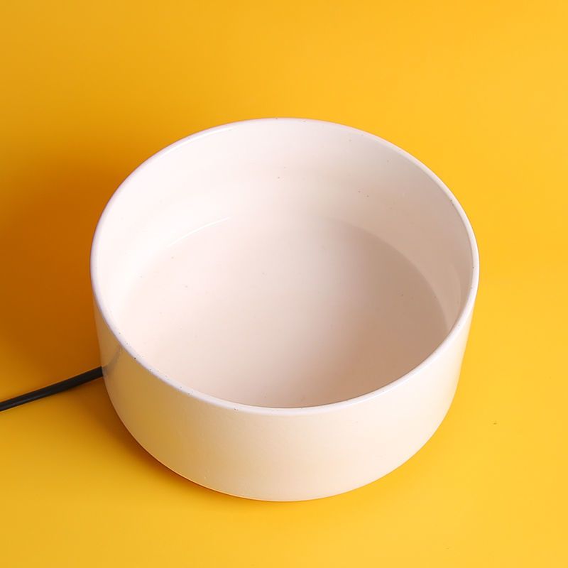 加热水盆(1000ML) 猫咪恒温饮水机自动加热狗狗冬天喝水盆防干烧陶瓷饮水机宠物用品
