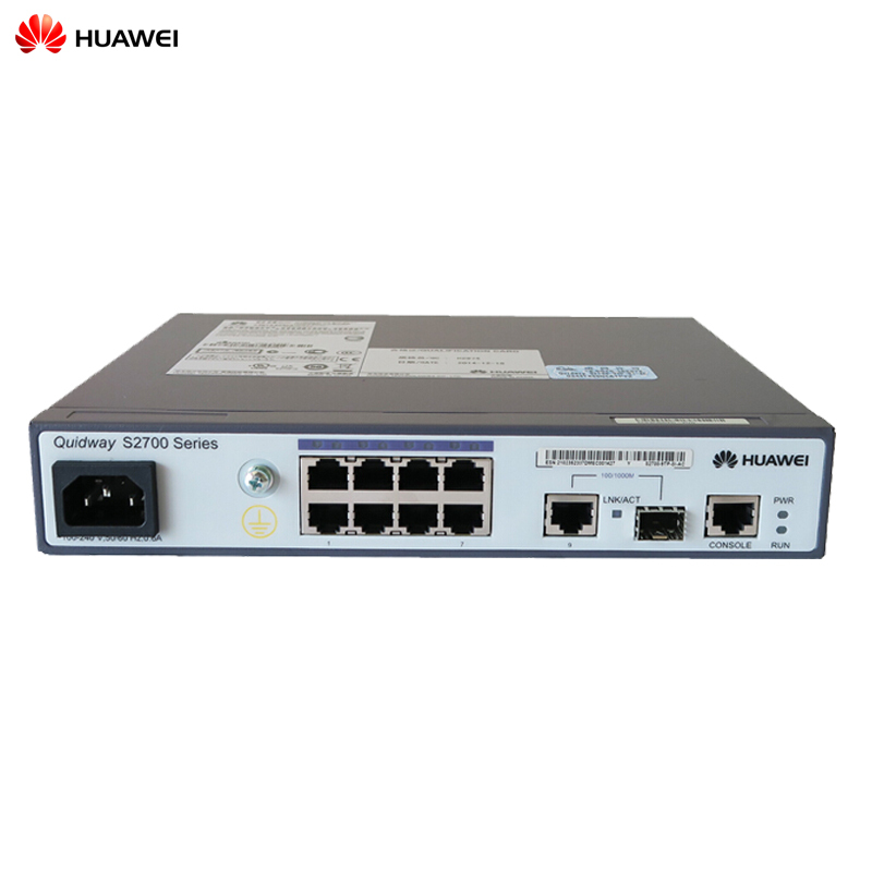 华为(huawei)S2700-9TP-EI-DC 直流供电上行自带千兆光口
