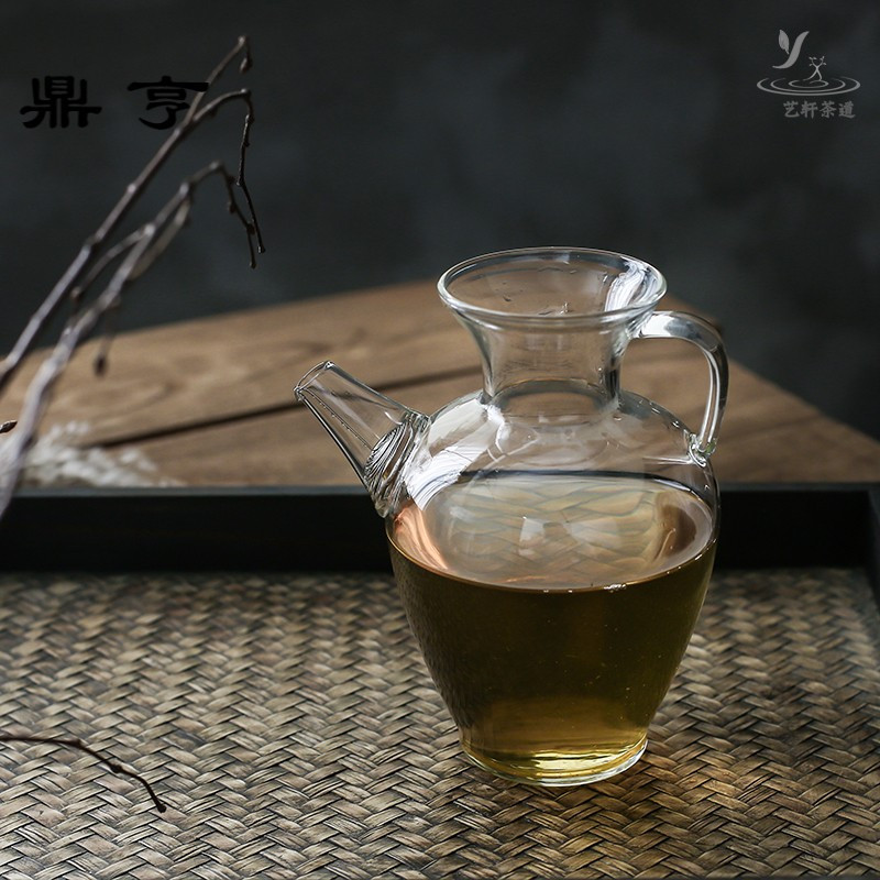 鼎亨耐高温防爆玻璃公道杯大号日式手工泡茶壶注公杯茶海冷凉