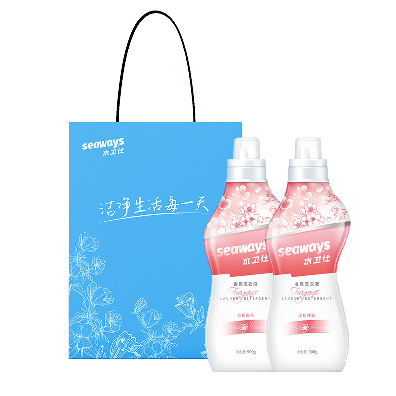 水卫仕香氛洗衣液(樱花)2件套装S22(影)
