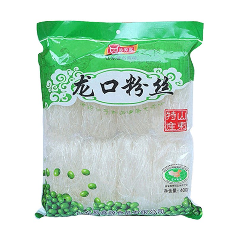 易源鑫米面制品易源鑫龙口粉丝 绿色包装 400g 2袋 价格图片品牌报价 苏宁易购阜博食品专营店