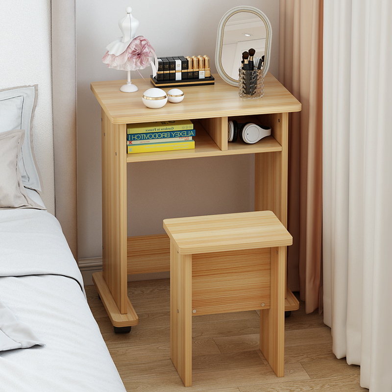 电脑台式桌可移动长50/60/70cm闪电客小型办公桌简易卧室写字桌子省