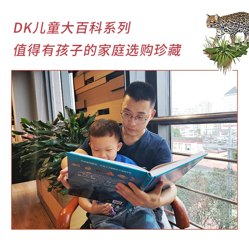 DK儿童自然大百科 [正版]7-15岁DK儿童大百科系列 全套6册 大英dk博物大百科全书 太空历史科学自然动物世界地理