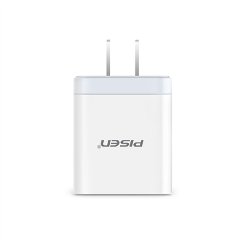 品胜(PISEN) 品胜-USB快速充电器(18W)(苹果白)纸质彩盒装
