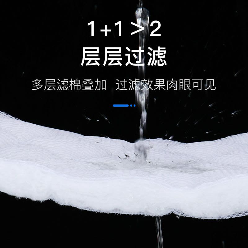 鱼缸过滤棉水族箱白棉高密度透水加厚加密净水生化棉过滤材料滤棉图片