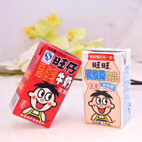 包邮 旺仔牛奶125ml*20盒装一箱儿童早餐奶旺旺乳酸菌饮料包邮整箱批发