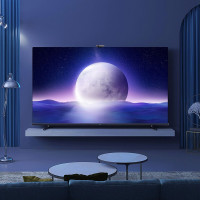 TCL 55Q6 55英寸液晶电视机 4K超高清 超薄全面屏 人工智能 AI语音 智慧屏 社交电视