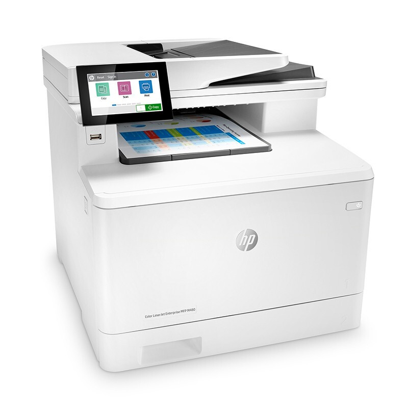 hp/惠普 M480F A4彩色打印复印扫描传真一体机 彩色双面打印机 彩色激光打印复印机 打印复印扫描一体机 商用彩色激光一体机惠普479FDW惠普479dw高清大图