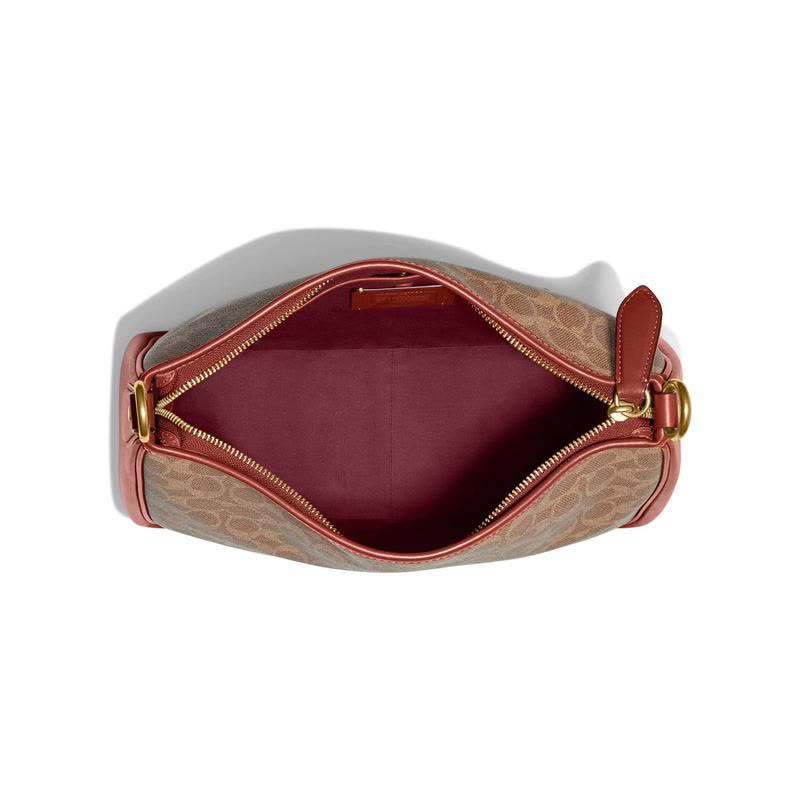 COACH女款 Cary系列 时尚通勤 优雅精致轻奢单肩包 生日送女友礼物图片