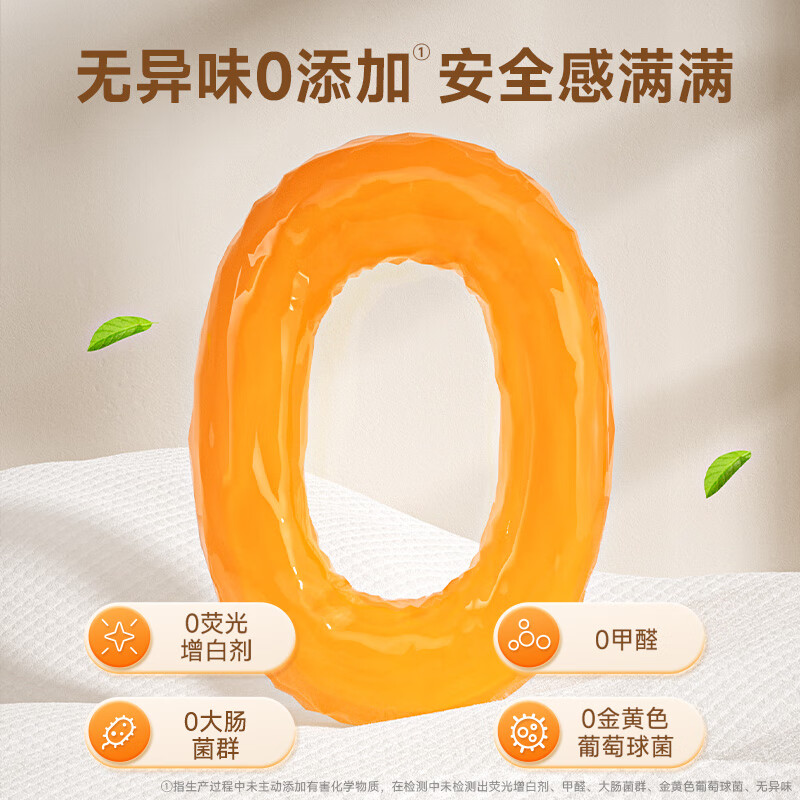 德佑云朵悬挂式洗脸巾150片(粉色)(1包/组)高清大图