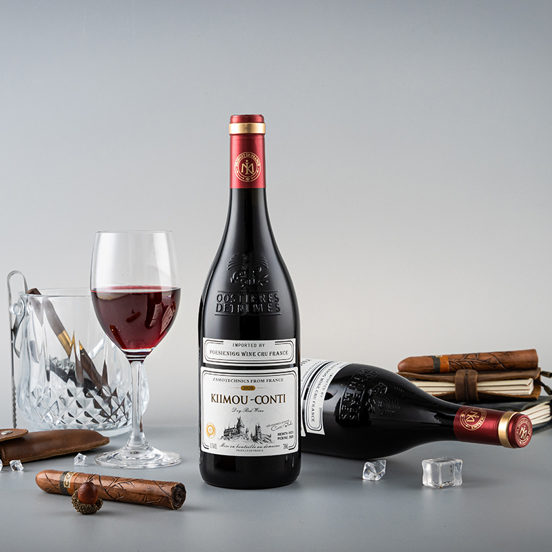 法国进口干红葡萄酒135醇臻品质750ml2瓶红酒宴会用酒送礼袋开酒器