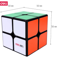 得力(deli) M 74501_2阶魔方(黑)