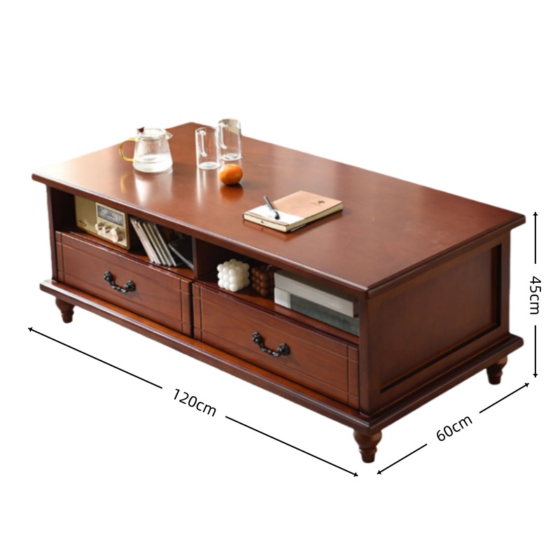 芙首泰实木茶几120*60*45cm张高清大图