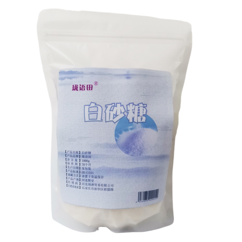 珑语田 白砂糖 1000g/袋高清大图