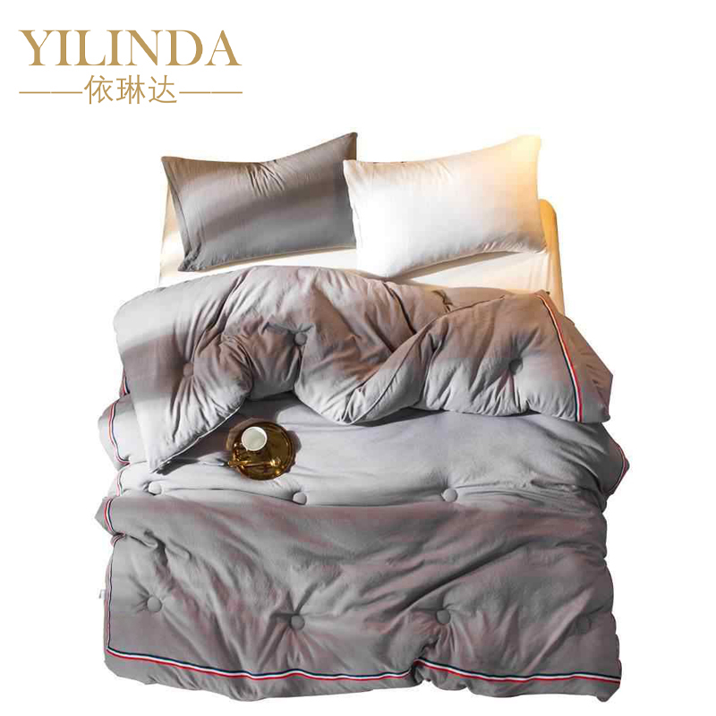 依琳达 水洗棉加厚被子 2000*2300mm 张高清大图