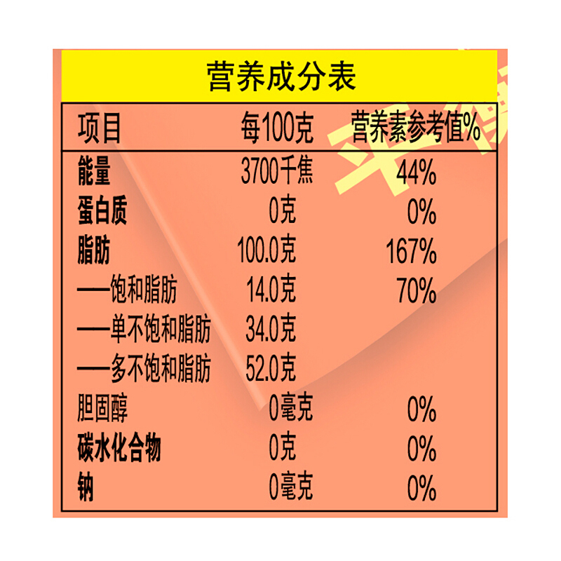 金龙鱼 食用油 黄金比例食用调和油4L