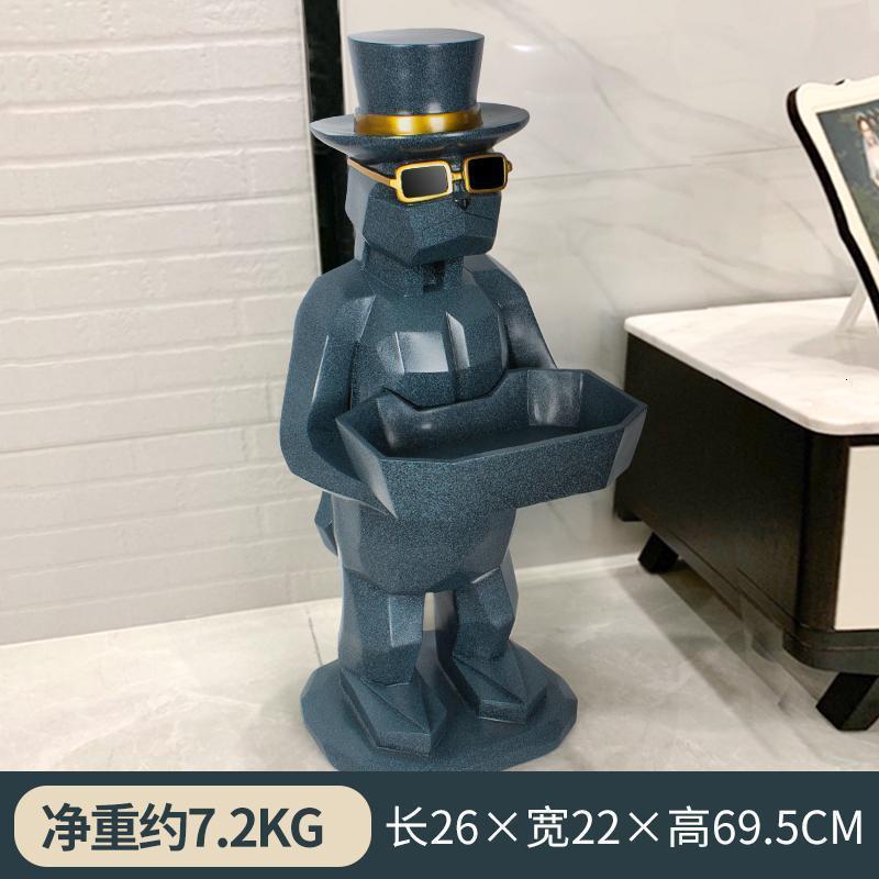 美帮汇乔迁新居礼品创意落地动物大摆件电视柜房间布置北欧轻奢装饰客厅高清大图