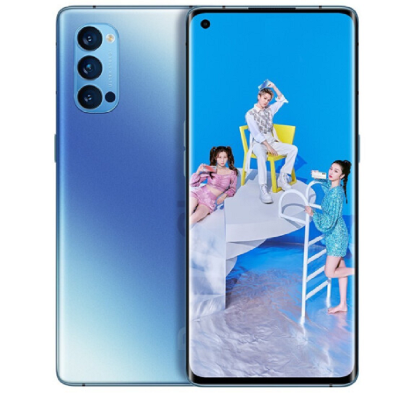 opporeno4pro5g新品手机晶钻蓝12gb256gb视频