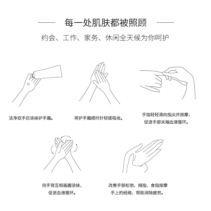 隆力奇 蛇油护手霜果酸全身护肤100g滋润保湿防干燥秋冬护肤霜 100g橙色果酸高清大图