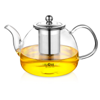 1.2L玻璃茶壶 大容量茶道杯 泡茶壶 飘逸杯玻璃壶 过滤茶具 花茶杯 A-10/1.2L