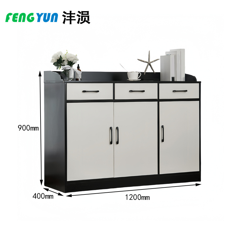 沣涢 茶水柜 三门三抽 个高清大图