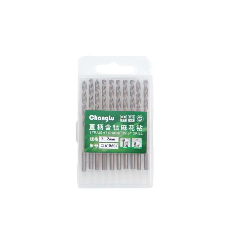长鹿直柄含钴麻花钻 3.2mm 支高清大图