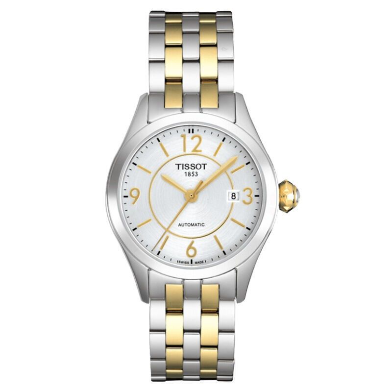 天梭(TISSOT)手表 唯意系列机械表 女士腕表T038.007.22.037.00
