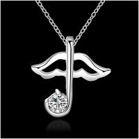N578 Women Silver Necklace 镀925纯银女项链日韩版锁骨链潮人送女朋友七夕情人节礼物