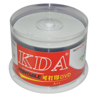 KDA DVD-R 可复印光盘 空白光盘 可刻录一次 50片/桶