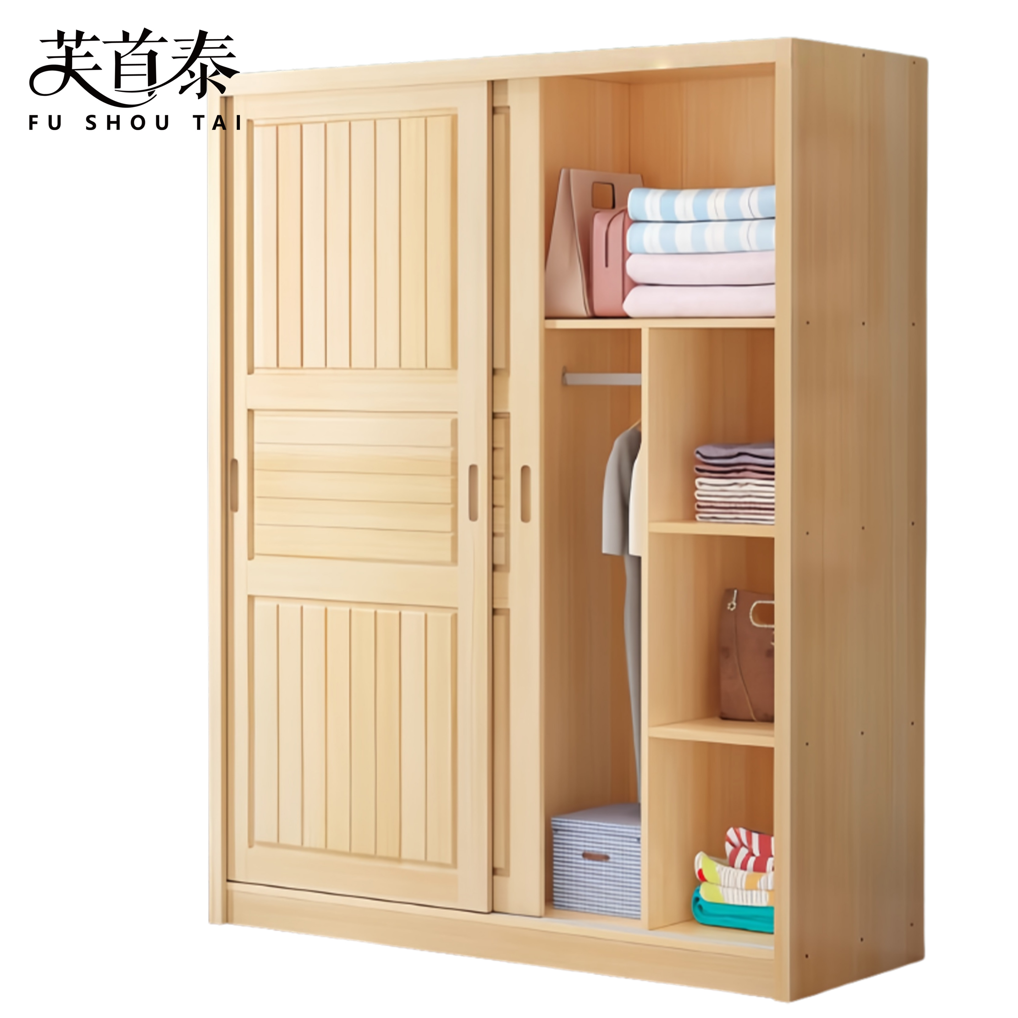 芙首泰衣柜2000*580*2000mm个高清大图