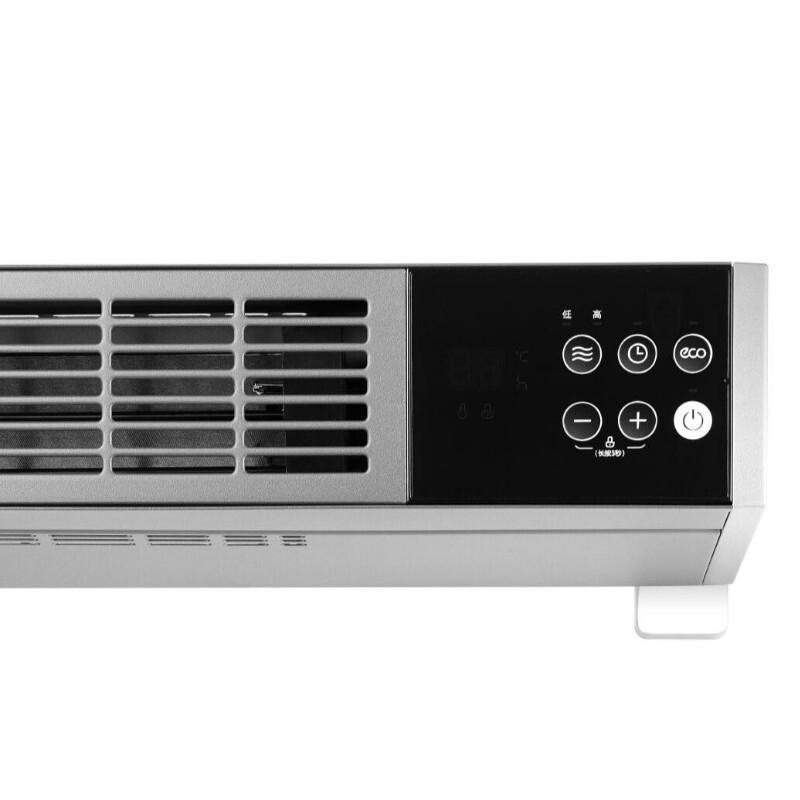美的(Midea)踢脚线取暖器NDY-SMX电暖器石墨烯加热移动地暖遥控防水居浴两用烤火炉客厅电暖气片家用-线下同款