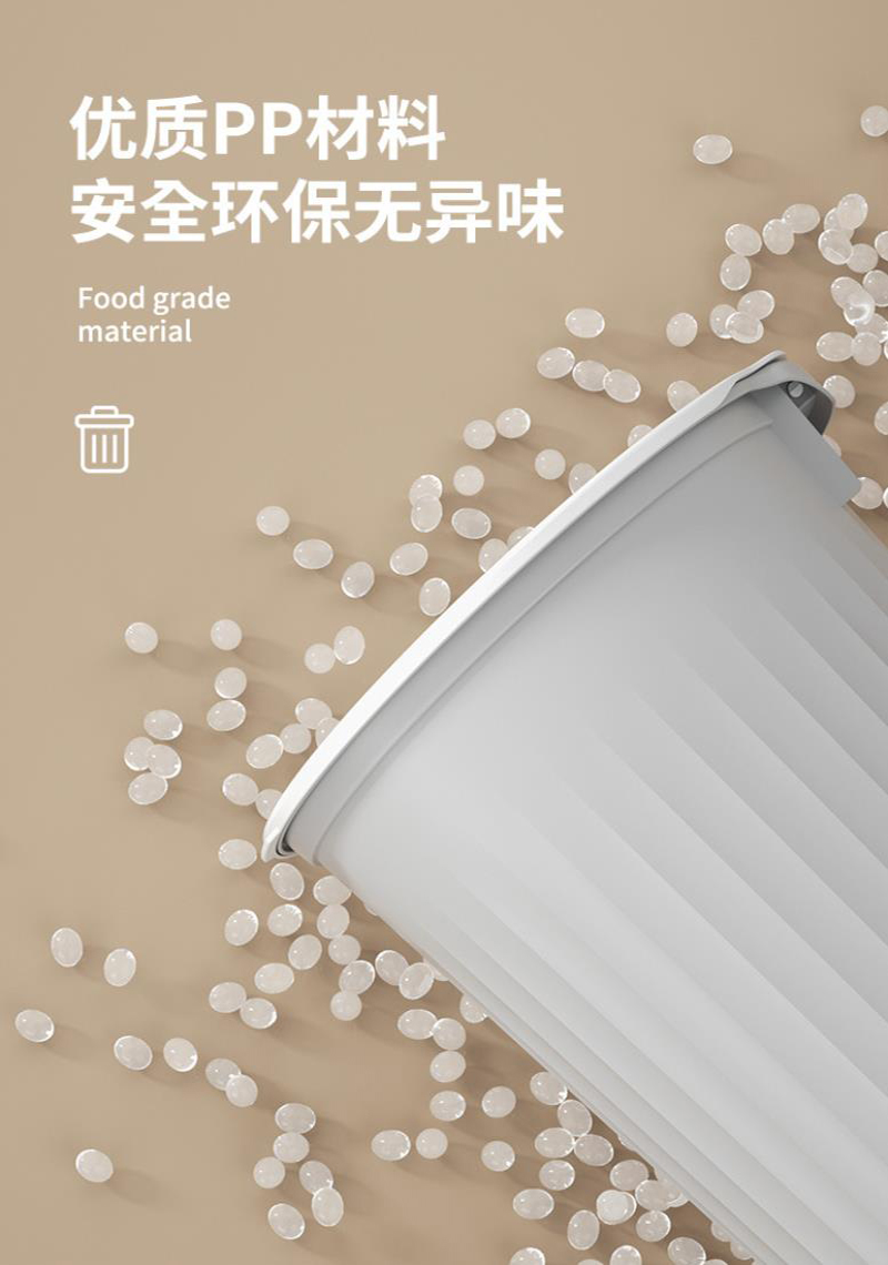 圆形垃圾桶桶 小号12L高清大图