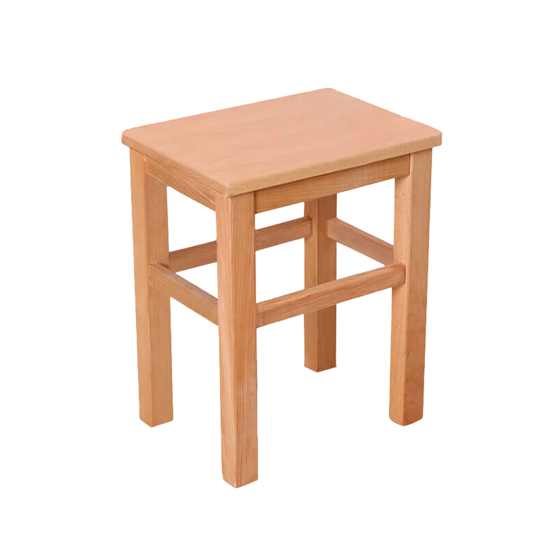 盛铁达 凳子方凳实木餐椅330*250*450mm STD-CY1004 把高清大图