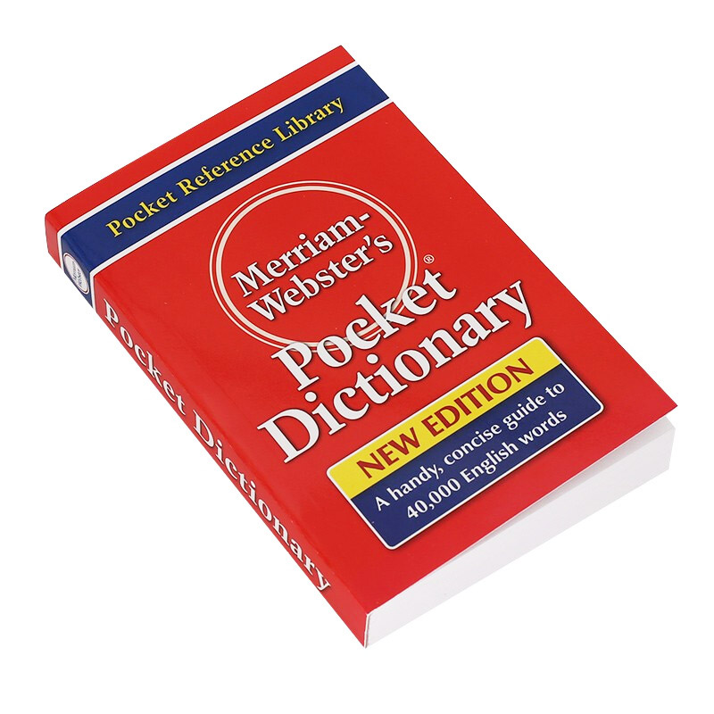 韦氏袖珍字词典 [正版]韦氏袖珍字词典 英文原版 Merriam-Webster’s Pocket Dictionary高清大图