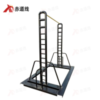 赤道线 室内外移动式训练器材比赛单杆高度可调节款加大加厚款单杠 CDX-756S-029