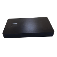 新源绿网 GE-2024F-YP 84mm*54mm*8mm 指纹加密移动存储硬盘 (计价单位:个) 黑色