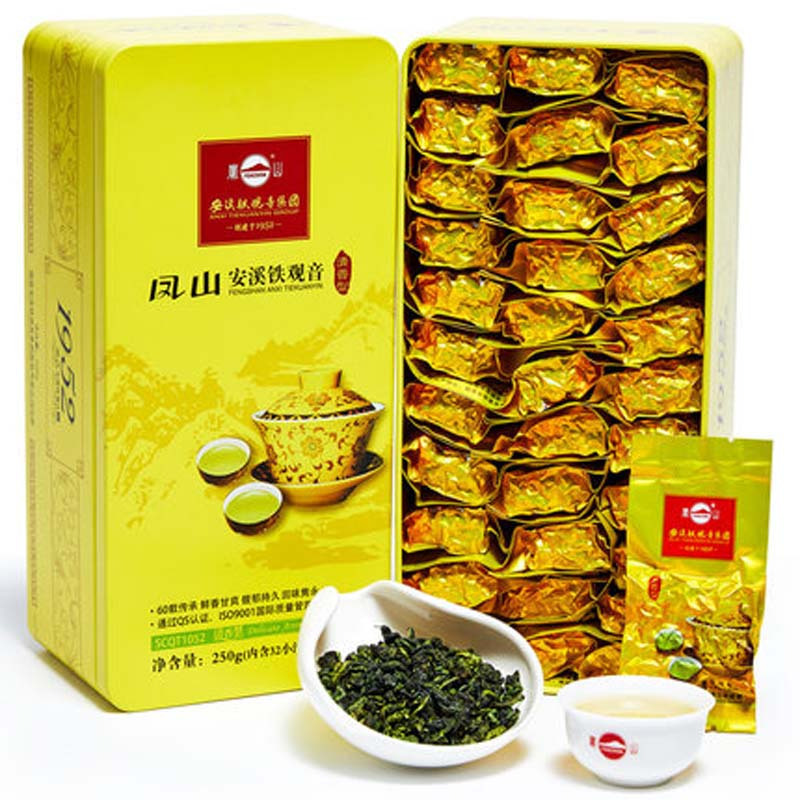 凤山安溪铁观音茶叶礼盒装特级清香型250g2017秋新茶