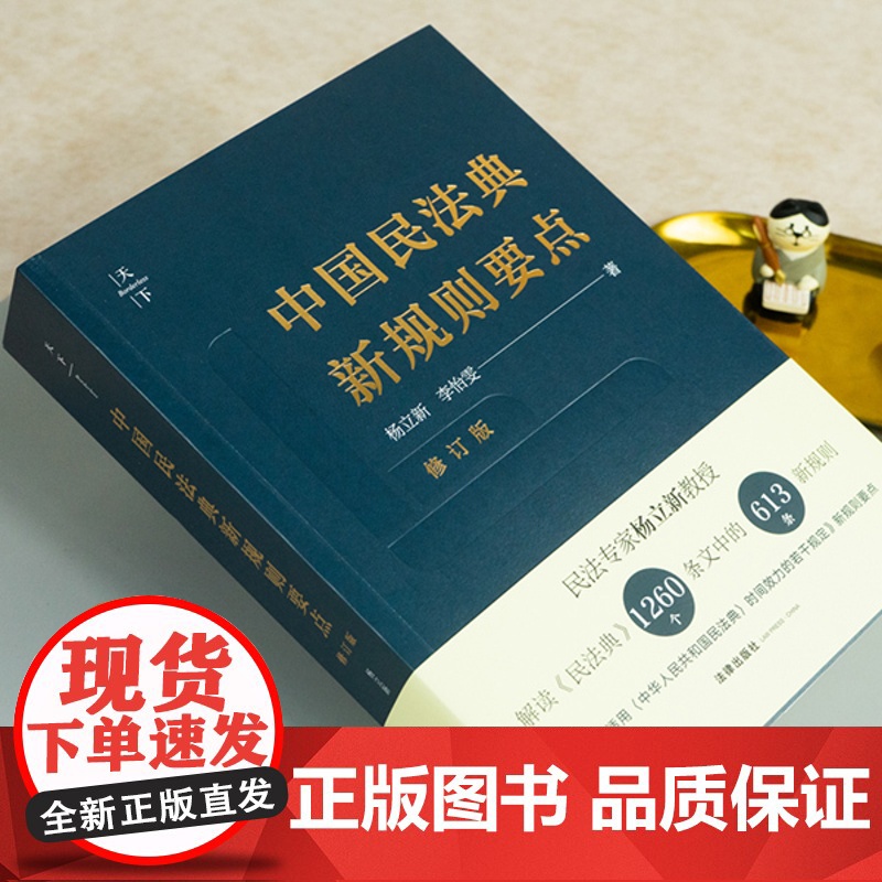 正版 天下 中国民法典新规则要点 修订版 杨立新 李怡雯 法律出版社高清大图