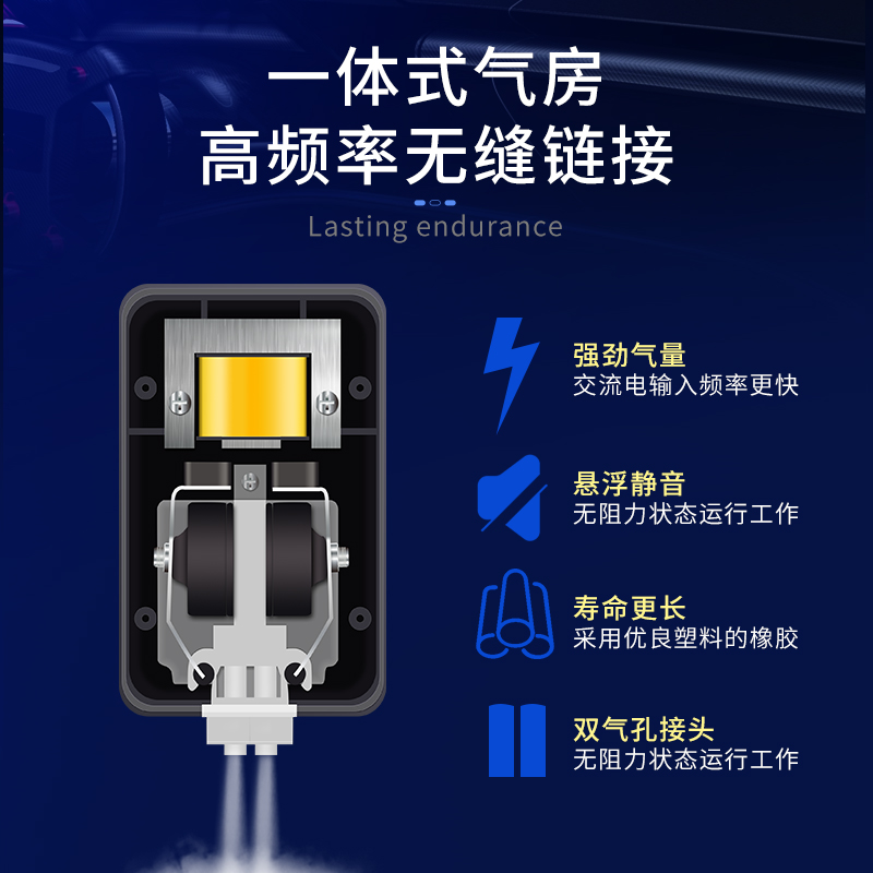 鱼缸氧气泵大功率双孔增氧泵水族箱家用小型220v机养鱼高清大图