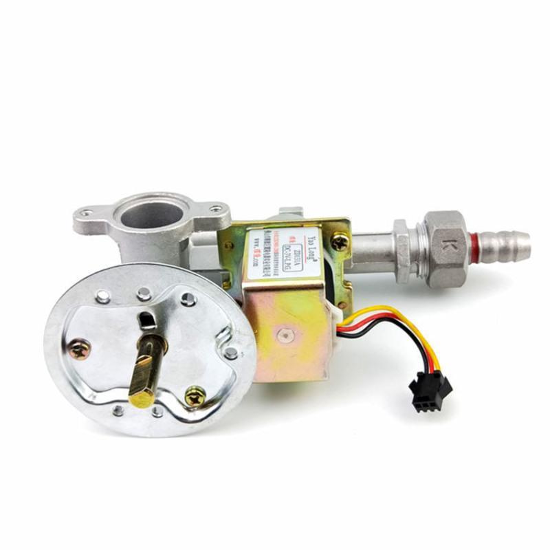 3v电磁阀总成配件蒸包炉煮面桶蒸炉气阀火力大小开关调节阀配件 电磁