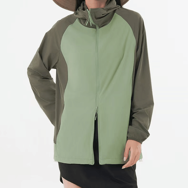 惠铁薄款冰丝防晒衣原纱防晒服 云朵 件图片