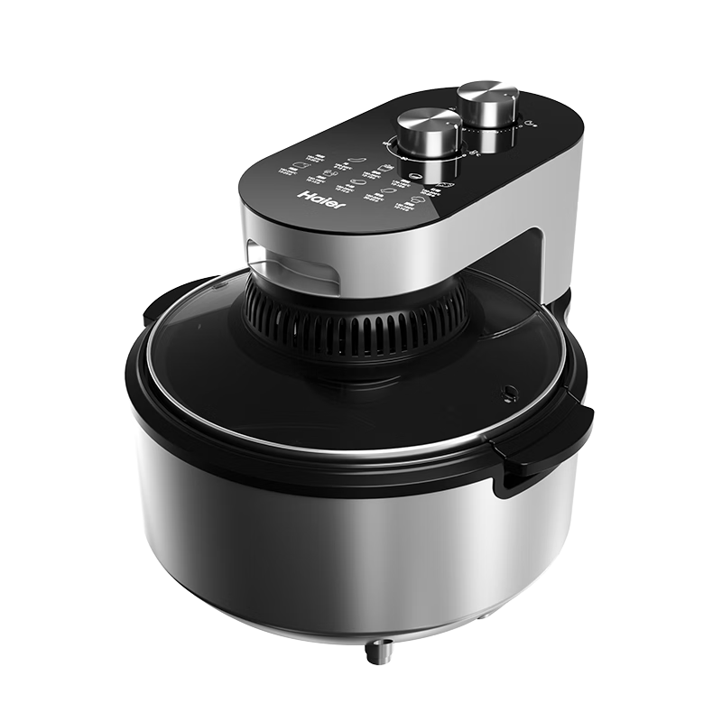 海尔 4.5升 可视光波加热空气炸锅 HA-M45DKS