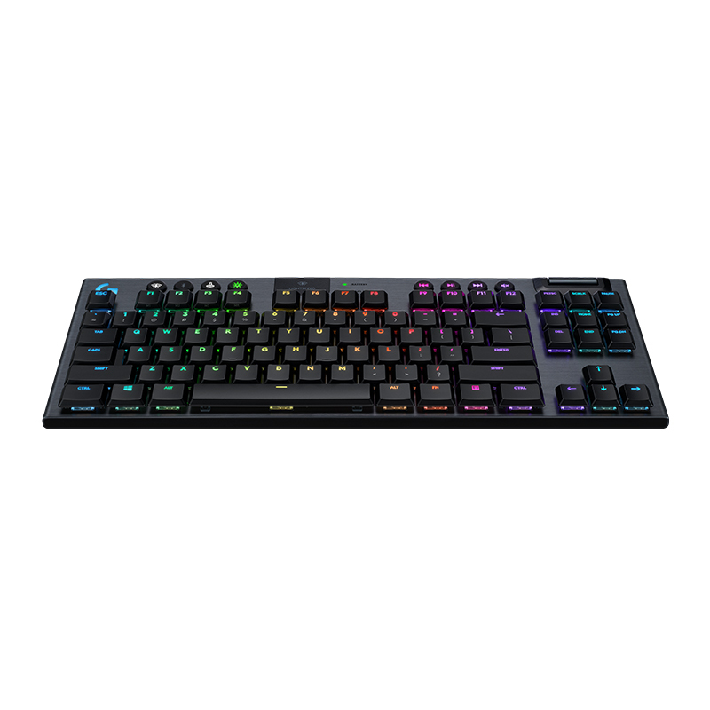 罗技(Logitech) G913 TKL无线RGB机械游戏键盘,GL-T轴类茶轴手感