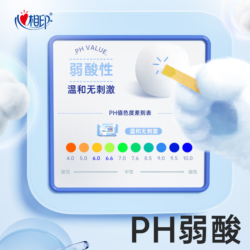 心相印- XCY080湿巾湿厕纸80片/包*1高清大图