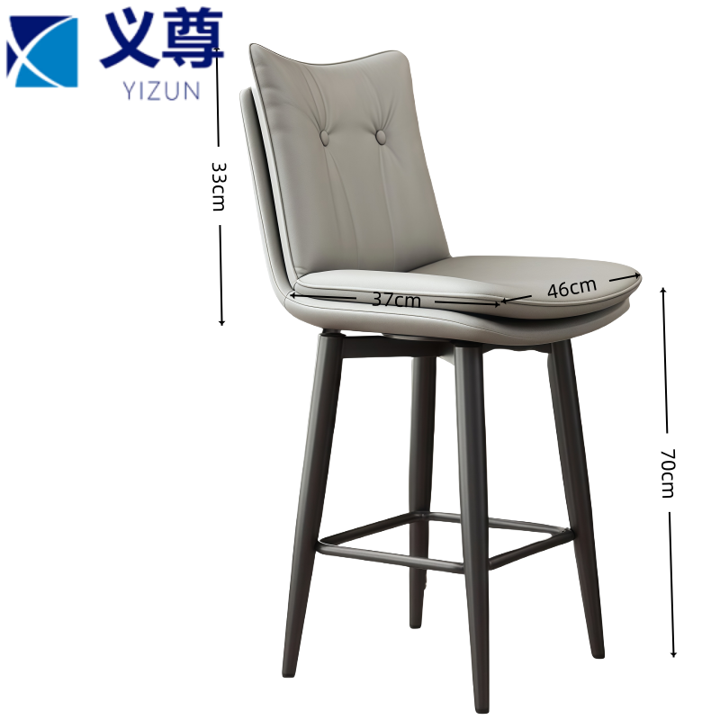义尊 吧台转椅 JTZ-G 把高清大图