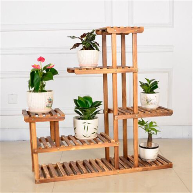 丰甲木质花架fj636多层木质花架